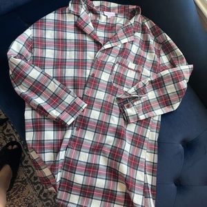 Oversized sleep shirt / dress